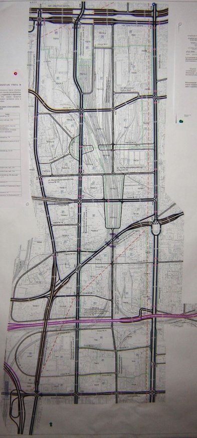 Схема транспортного развития территории Измайловская перспектива